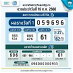 ตรวจหวยรัฐบาลไทย